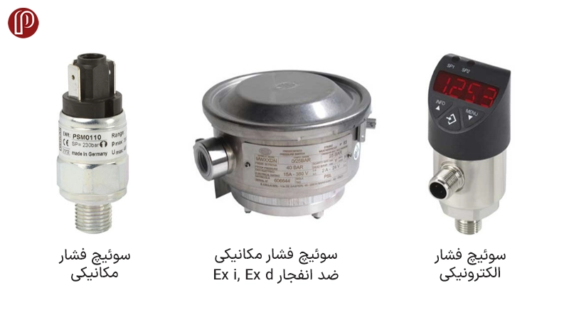 انواع رایج پرشر سوئیچ ویکا